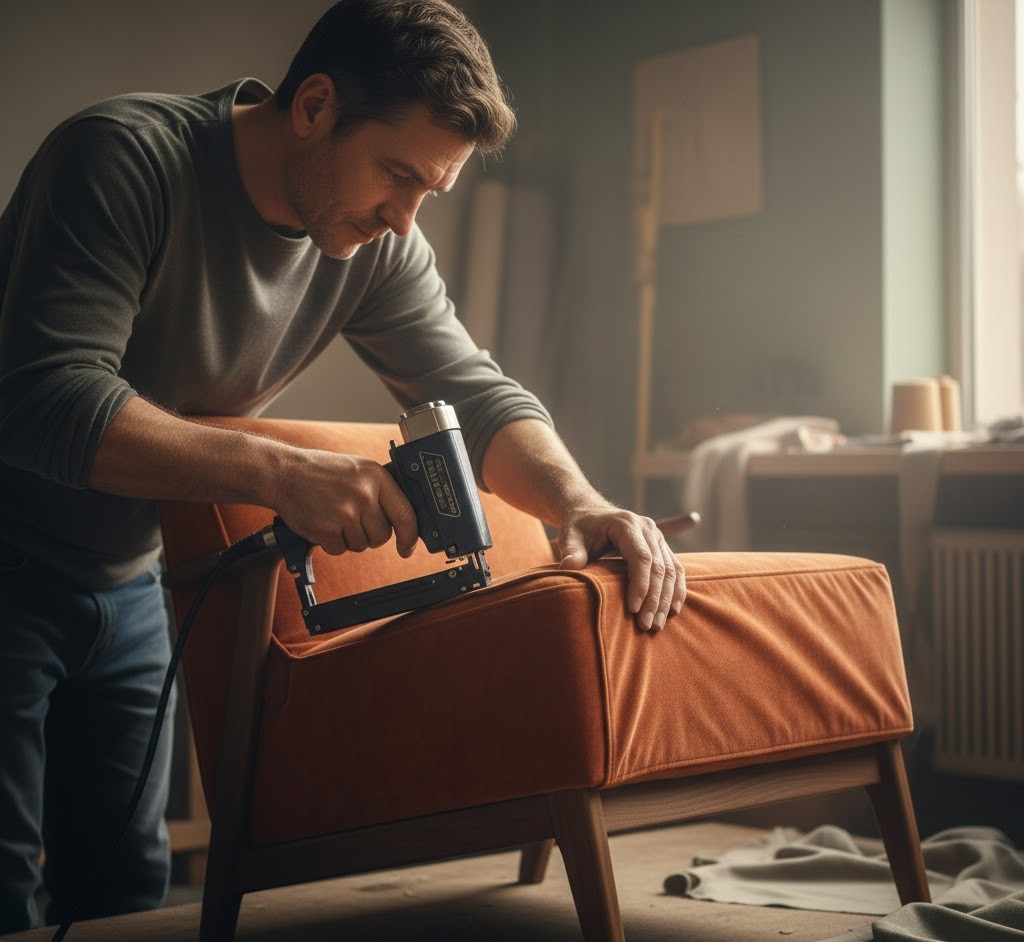 Ervaren ambachtsman aan het werk